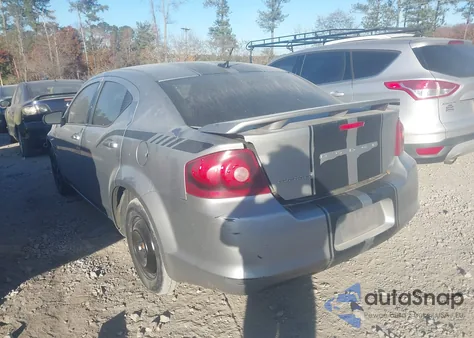 2014 Dodge Avenger Se z USA, uszkodzony, nr VIN 1C3CDZAB6EN196269